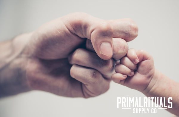 Fist Bump Fathers Day with Primal Rituals