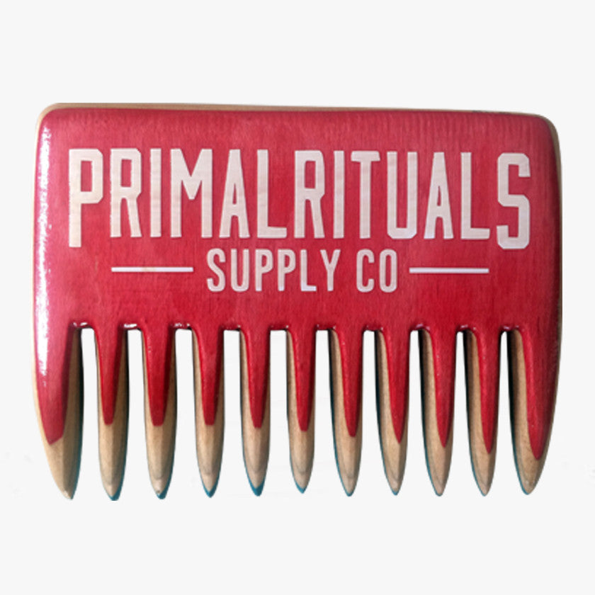 Skateboard Beard Combs - Primal Rituals Beard Oils - Primal Rituals Supply Co  - 1